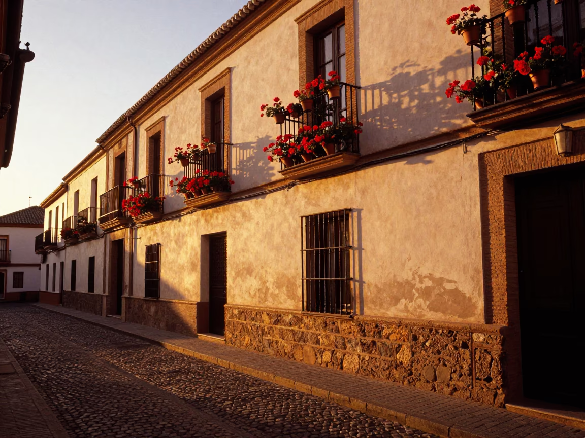 1960s Style in Granada at Golden Hour in in Granada, Spain