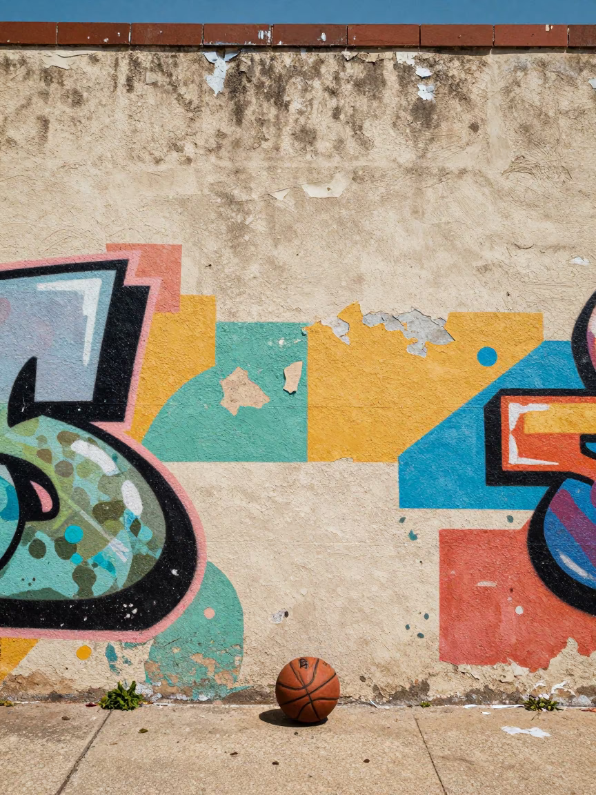 Abandoned Basketball in Austin in in Austin, Texas, United States