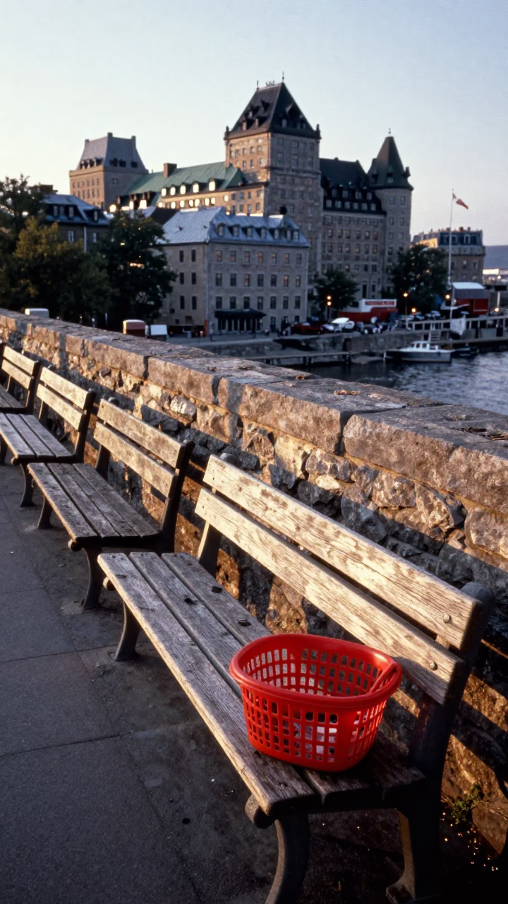 Abandoned Items in Quebec City in in Quebec City, Quebec, Canada