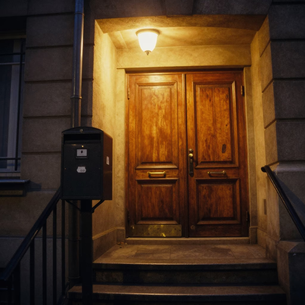 Abandoned Mailbox in Paris in in Paris, France