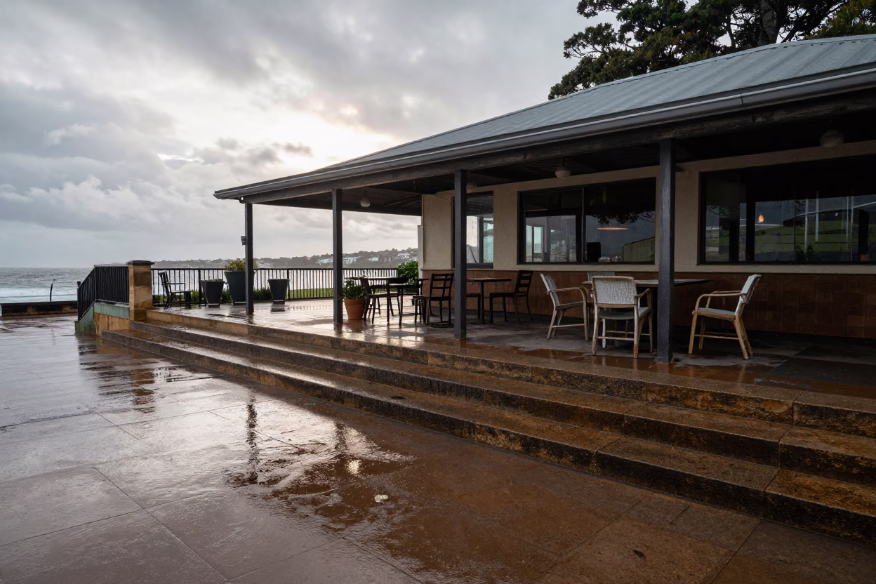 Abandoned Patio in Sydney in in Sydney, New South Wales, Australia