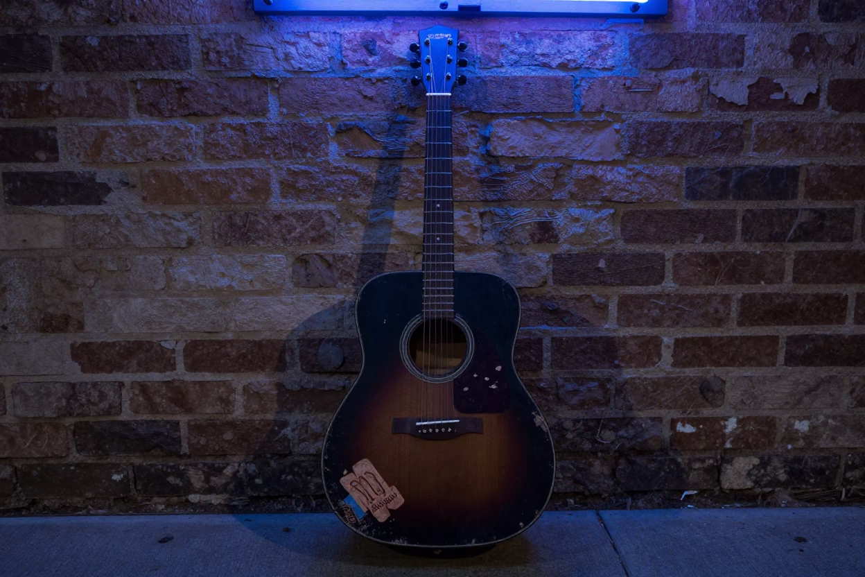 Acoustic Guitar in Austin in in Austin, Texas, United States