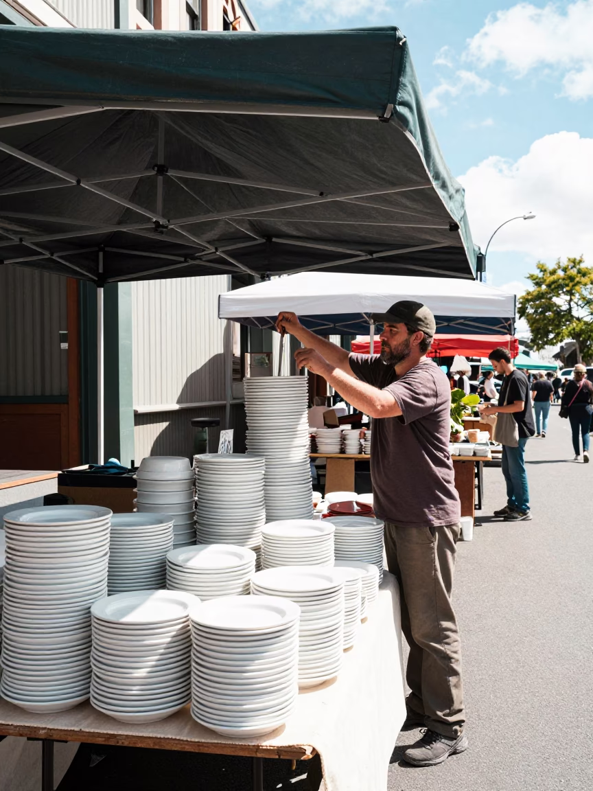 Adjusting Awning in Christchurch in in Christchurch, New Zealand
