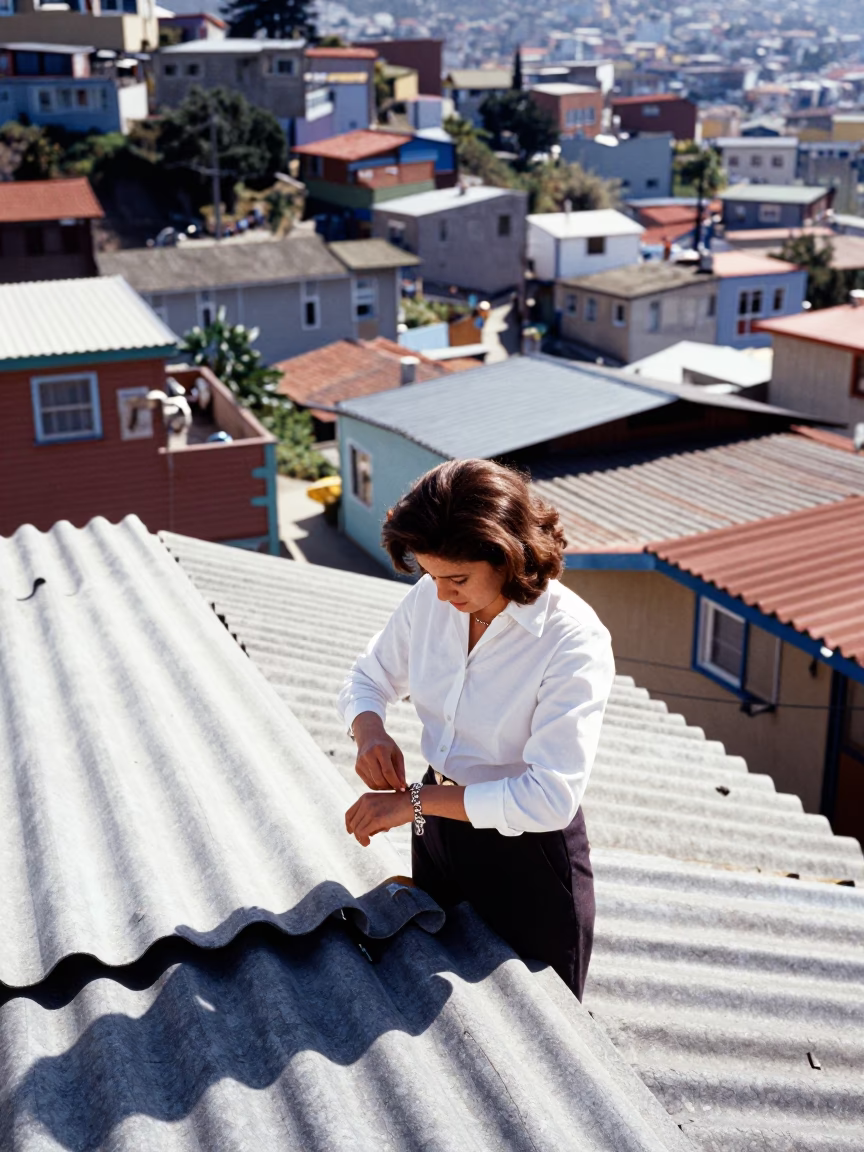 Adjusting Bracelet in Valparaiso in in Valparaiso, Chile