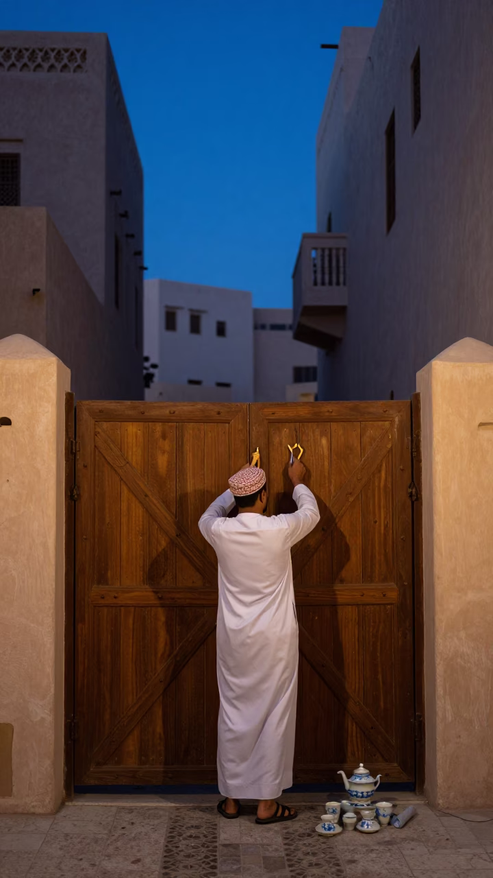 Adjusting Gate in Muscat in in Muscat, Oman