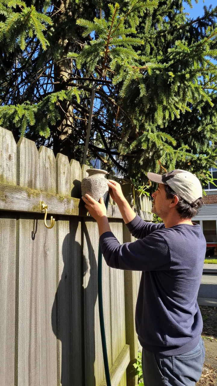 Adjusting Hose in Seattle in in Seattle, Washington, United States
