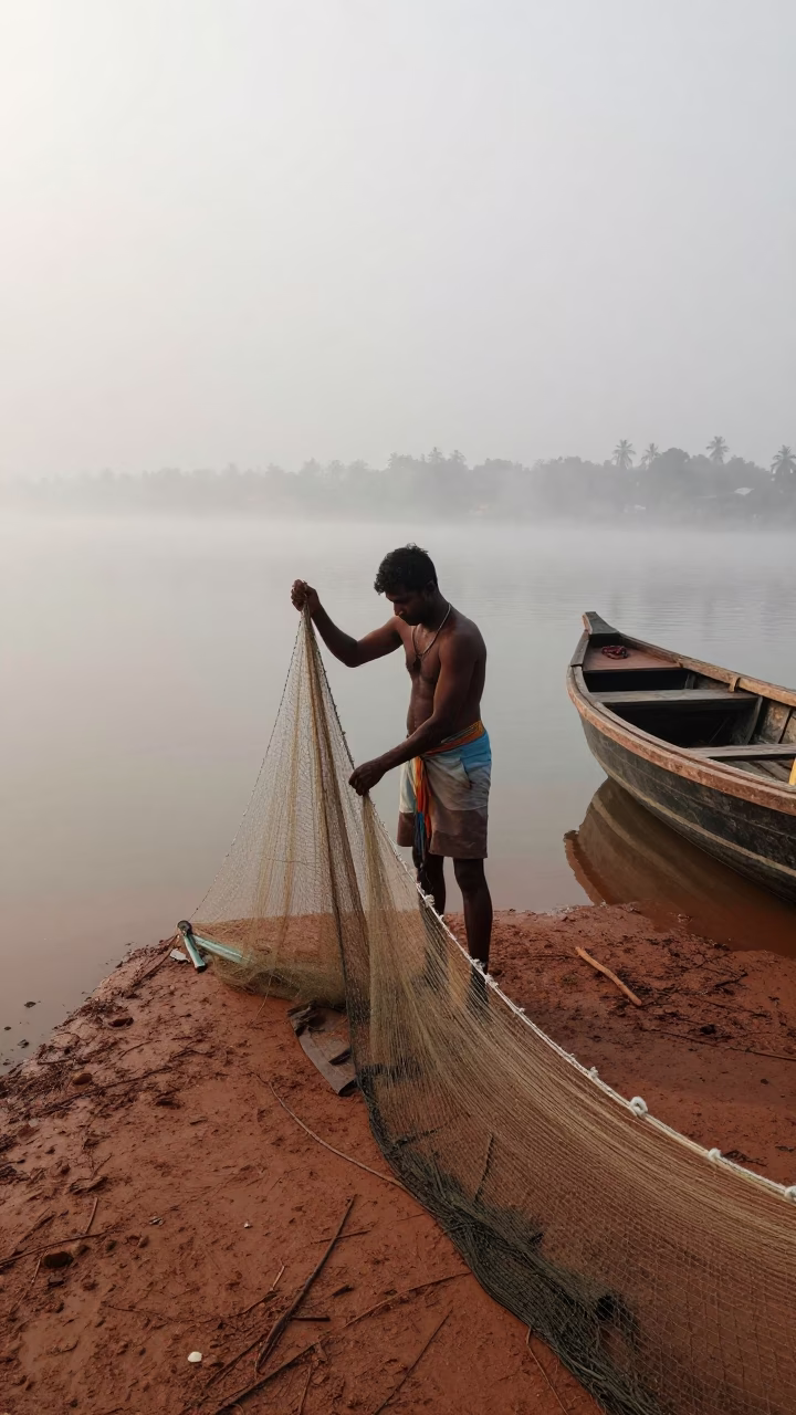 Adjusting Net in Kochi in in Kochi, India