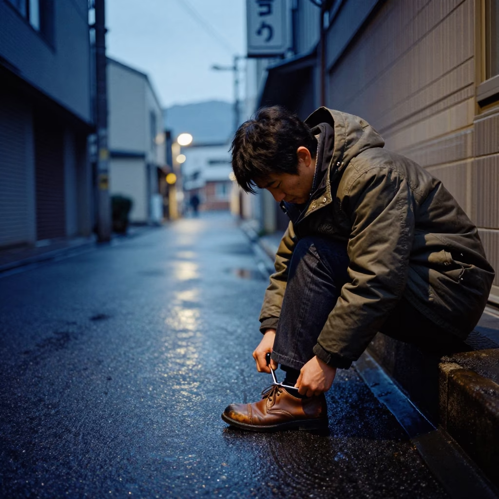 Adjusting Shoe in Sapporo in in Sapporo, Japan