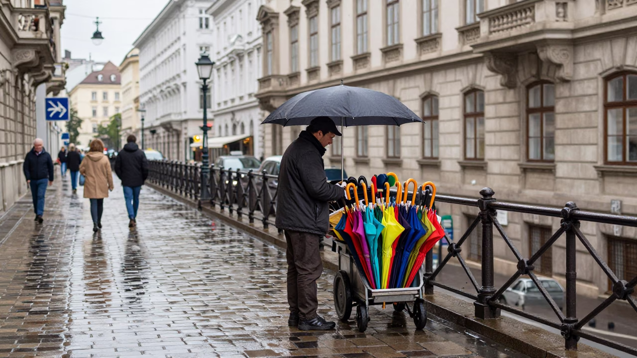 Adjusting Stock in Vienna in in Vienna, Austria