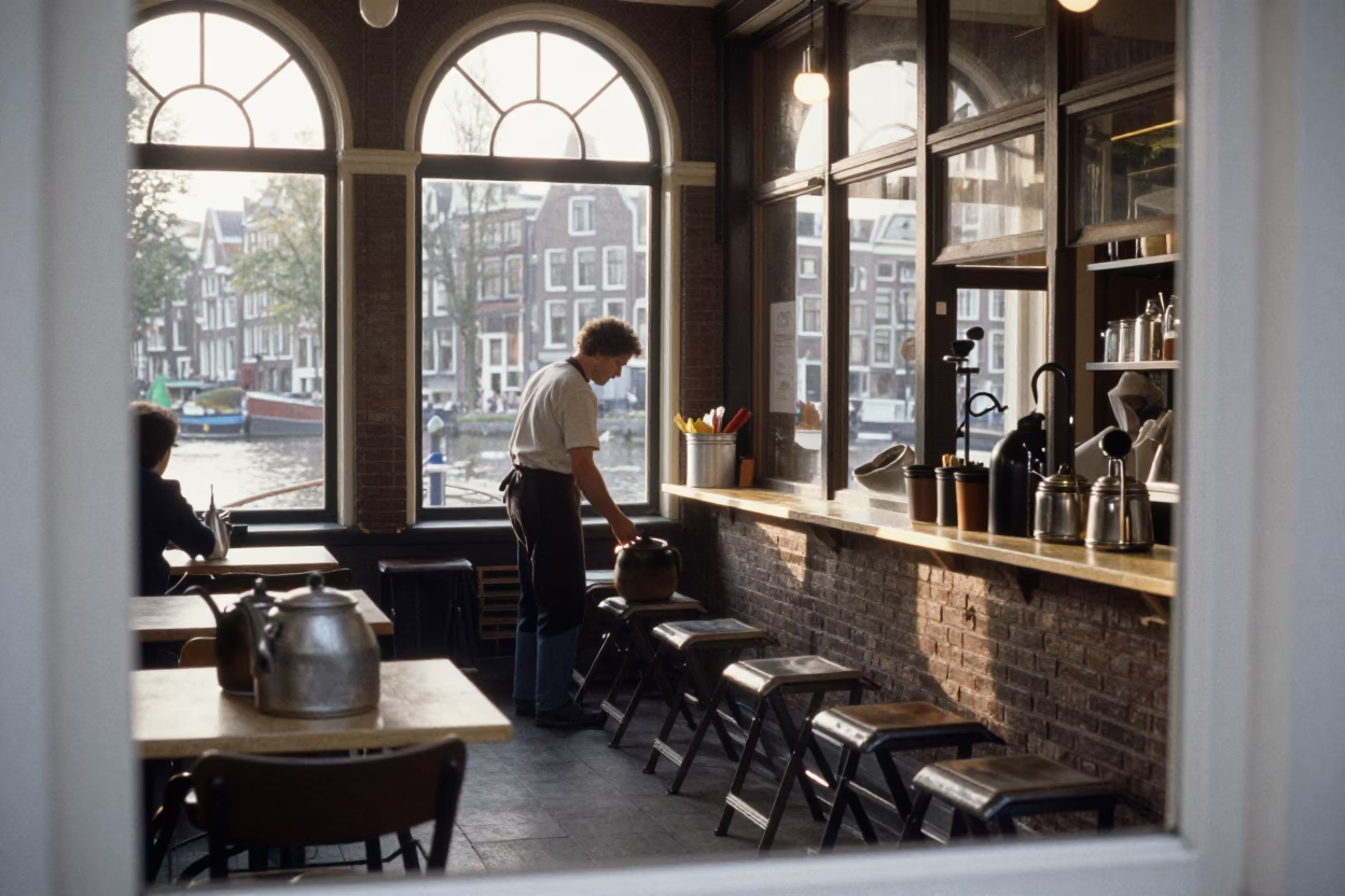 Adjusting Stools in Amsterdam in in Amsterdam, Netherlands