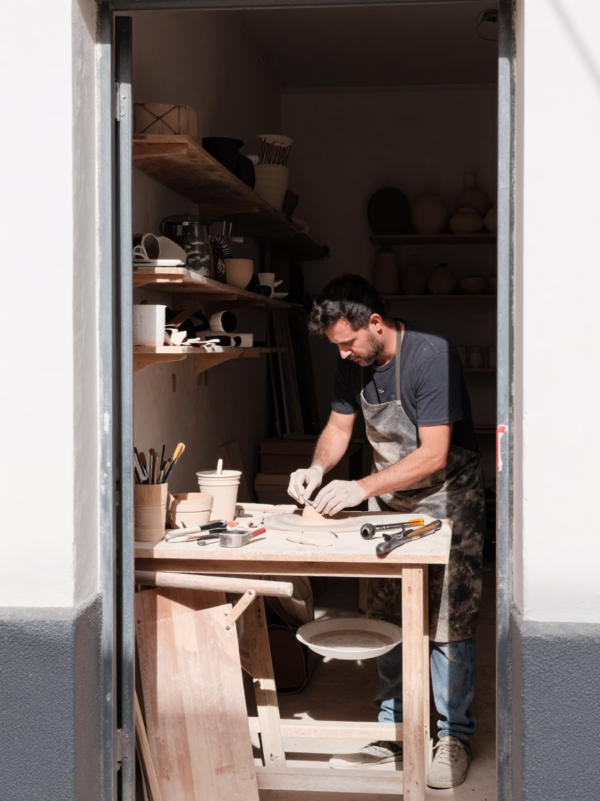 Adjusting Tools in Granada in in Granada, Spain