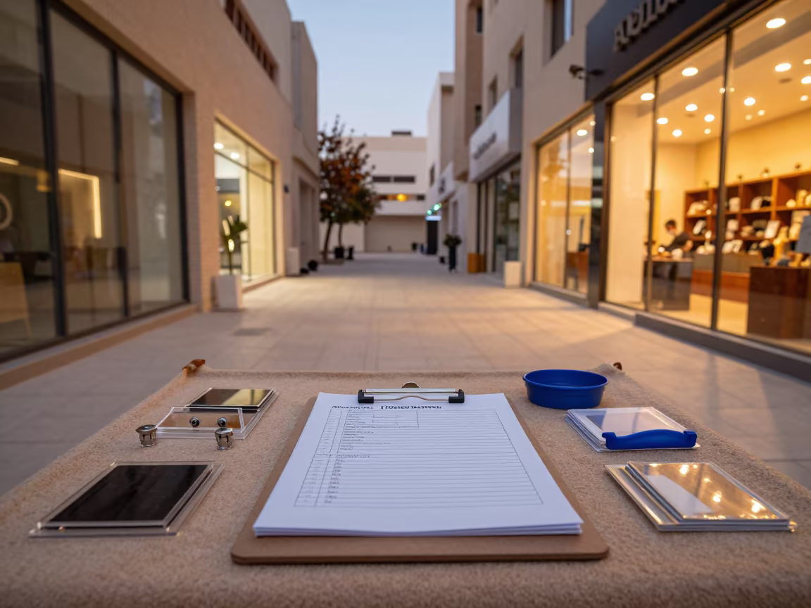 Adoption Note Clipboard in Riyadh Twilight Room in inside an adoption room in Riyadh
