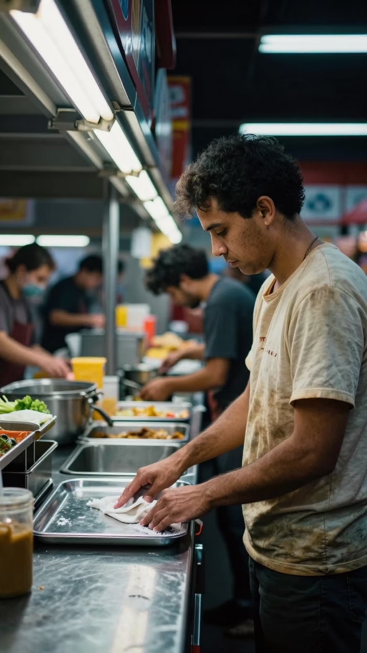 After Hours at Sunrise Light in Melbourne in in Melbourne, Victoria, Australia