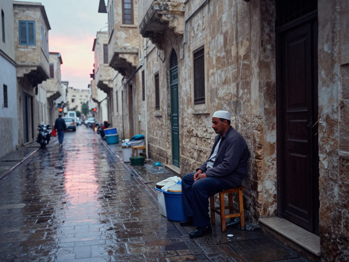 After Rain in Alexandria in in Alexandria, Egypt