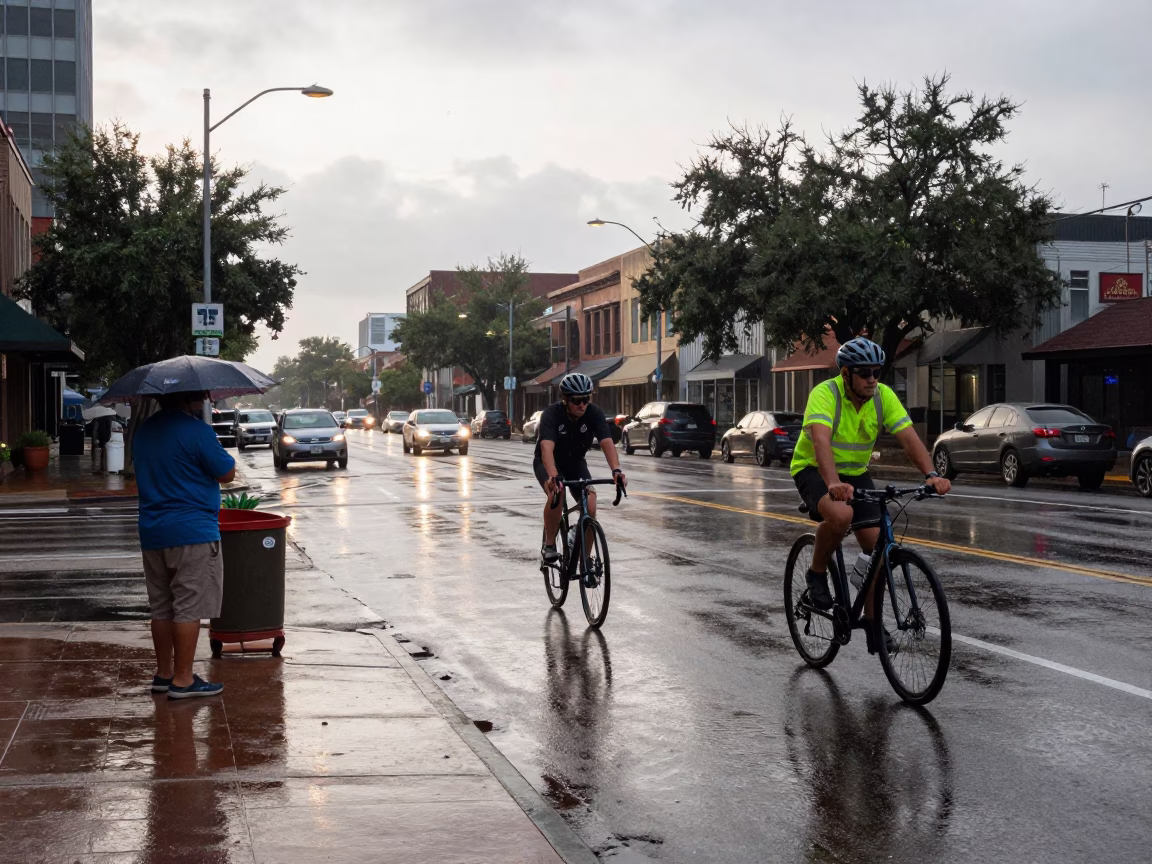 After Rain in Austin in in Austin, Texas, United States
