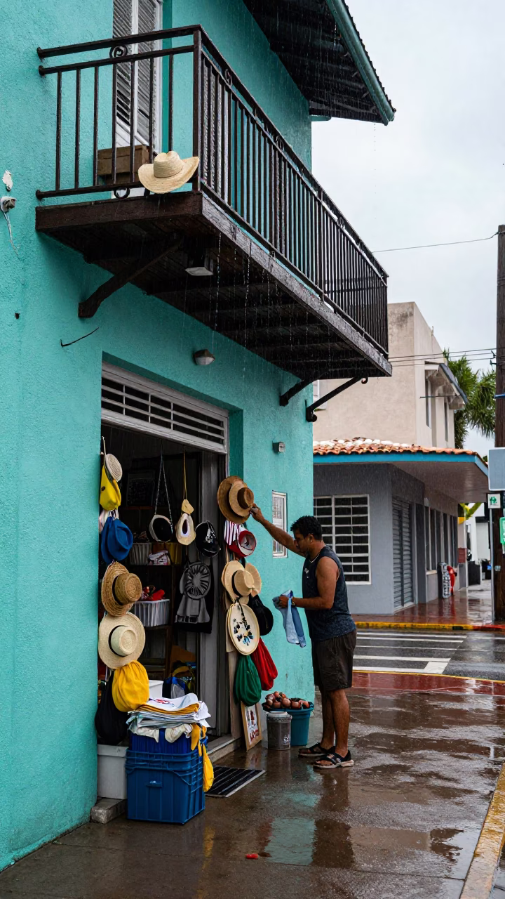 After Rain in Miami in in Miami, Florida, United States