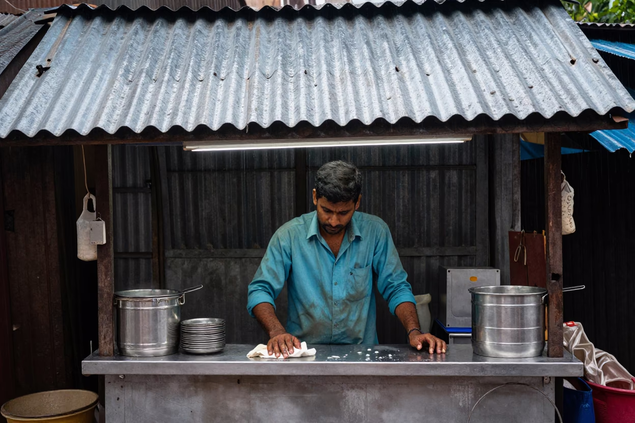 After Rain in Mumbai in in Mumbai, India