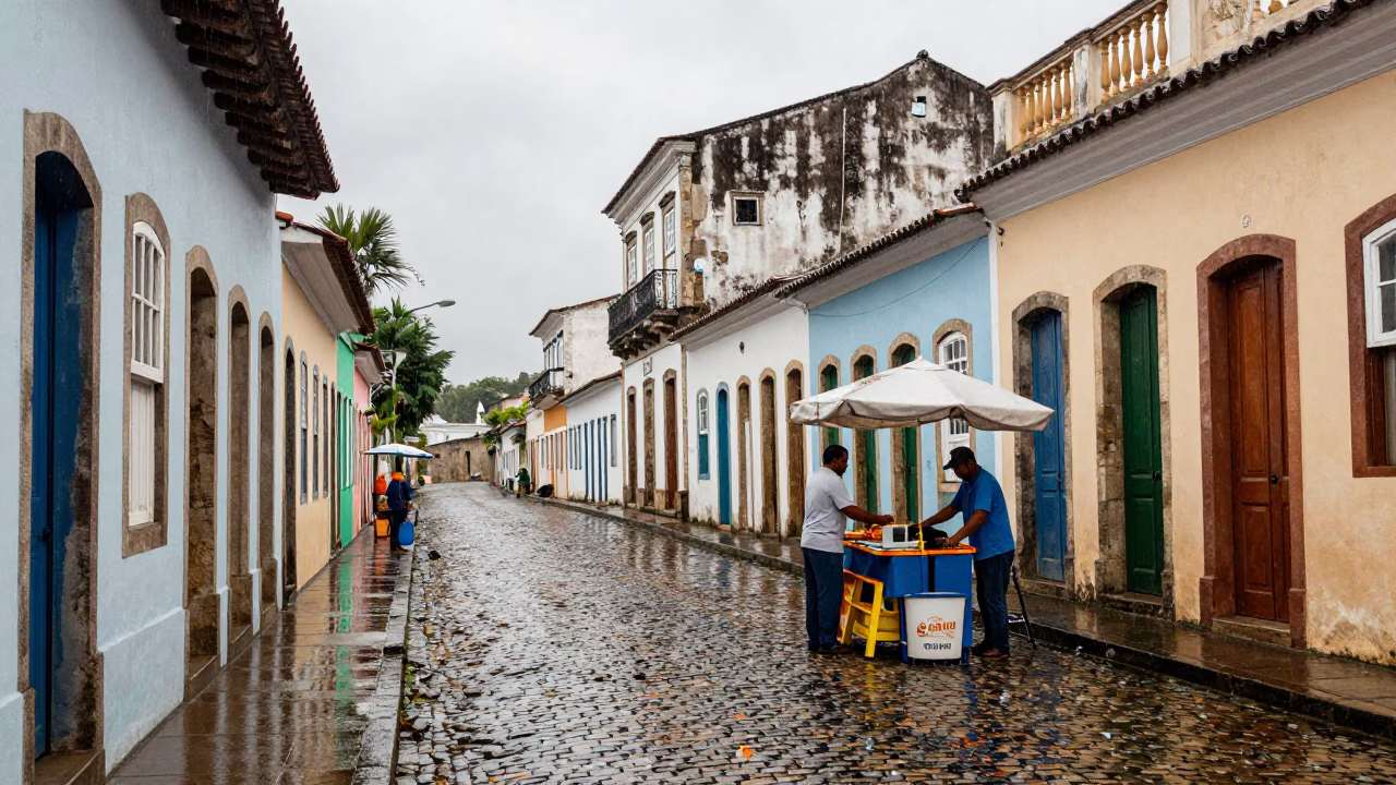 After Rain in Salvador in in Salvador, Brazil
