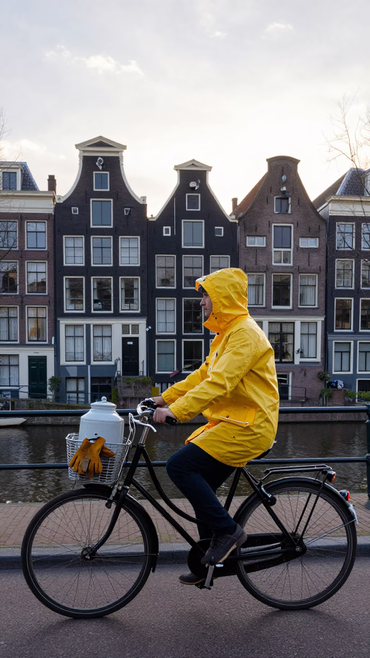 After Sunrise just after sunrise in Amsterdam in in Amsterdam, Netherlands
