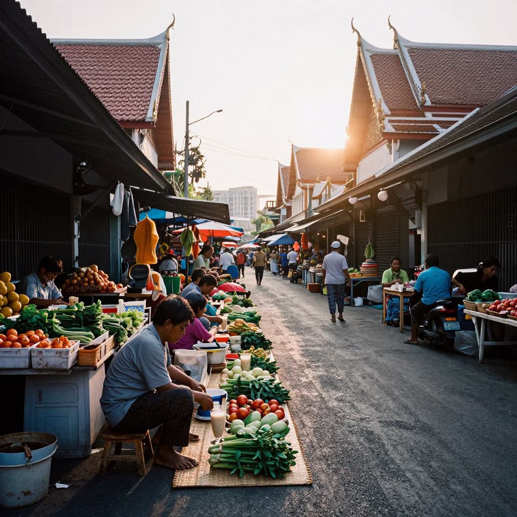 After Sunrise just after sunrise in Bangkok in in Bangkok, Thailand