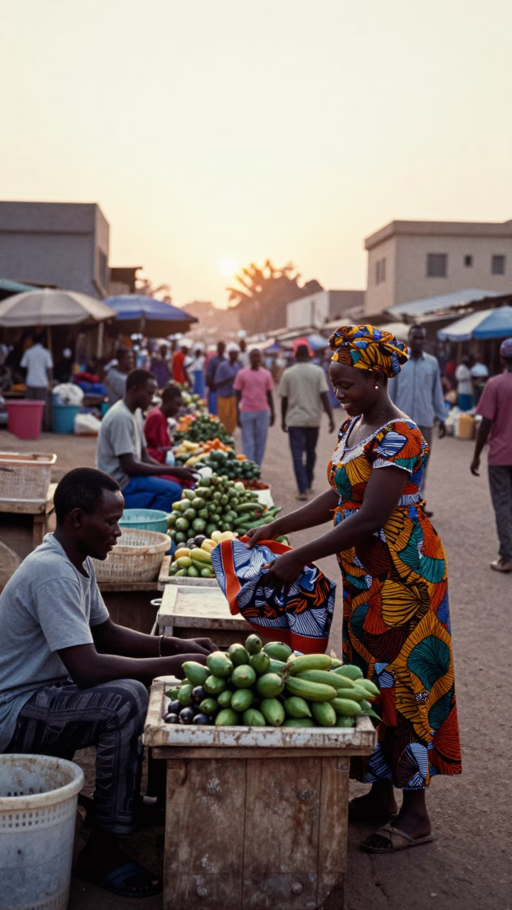 After Sunrise just after sunrise in Dakar in in Dakar, Senegal