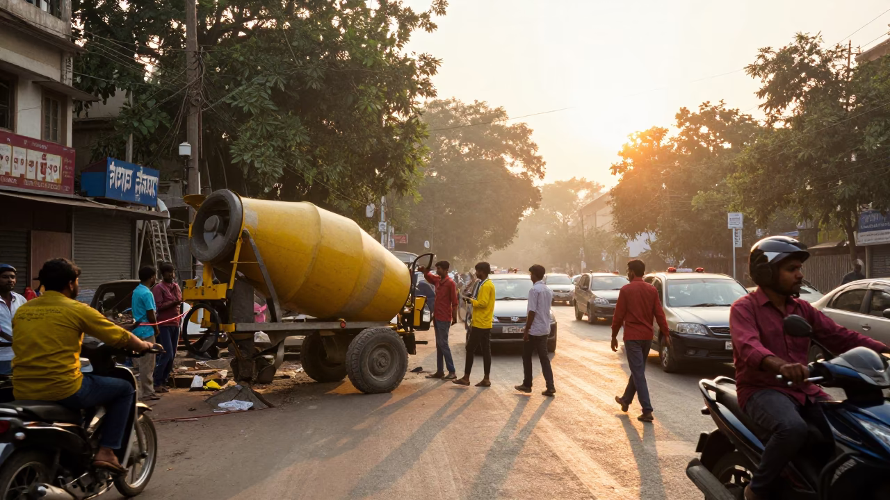 After Sunrise just after sunrise in Delhi in in Delhi, India