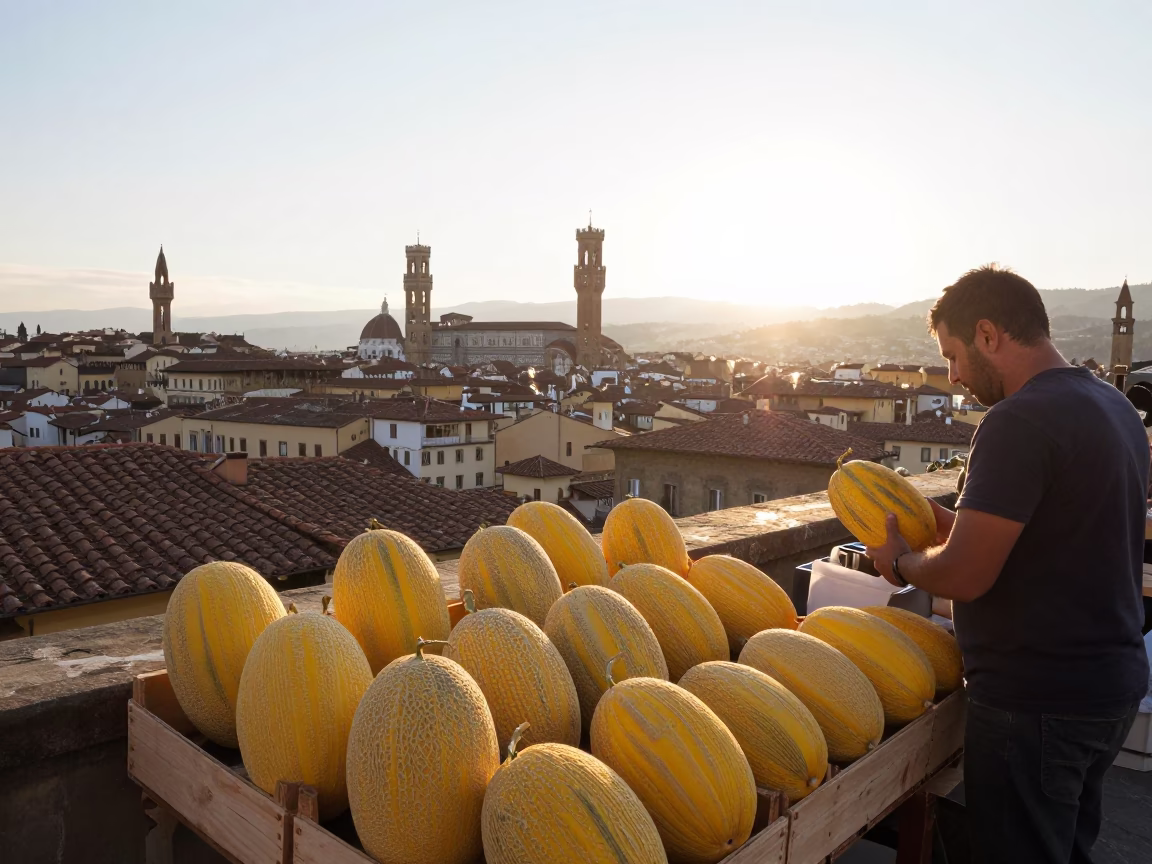 After Sunrise just after sunrise in Florence in in Florence, Italy