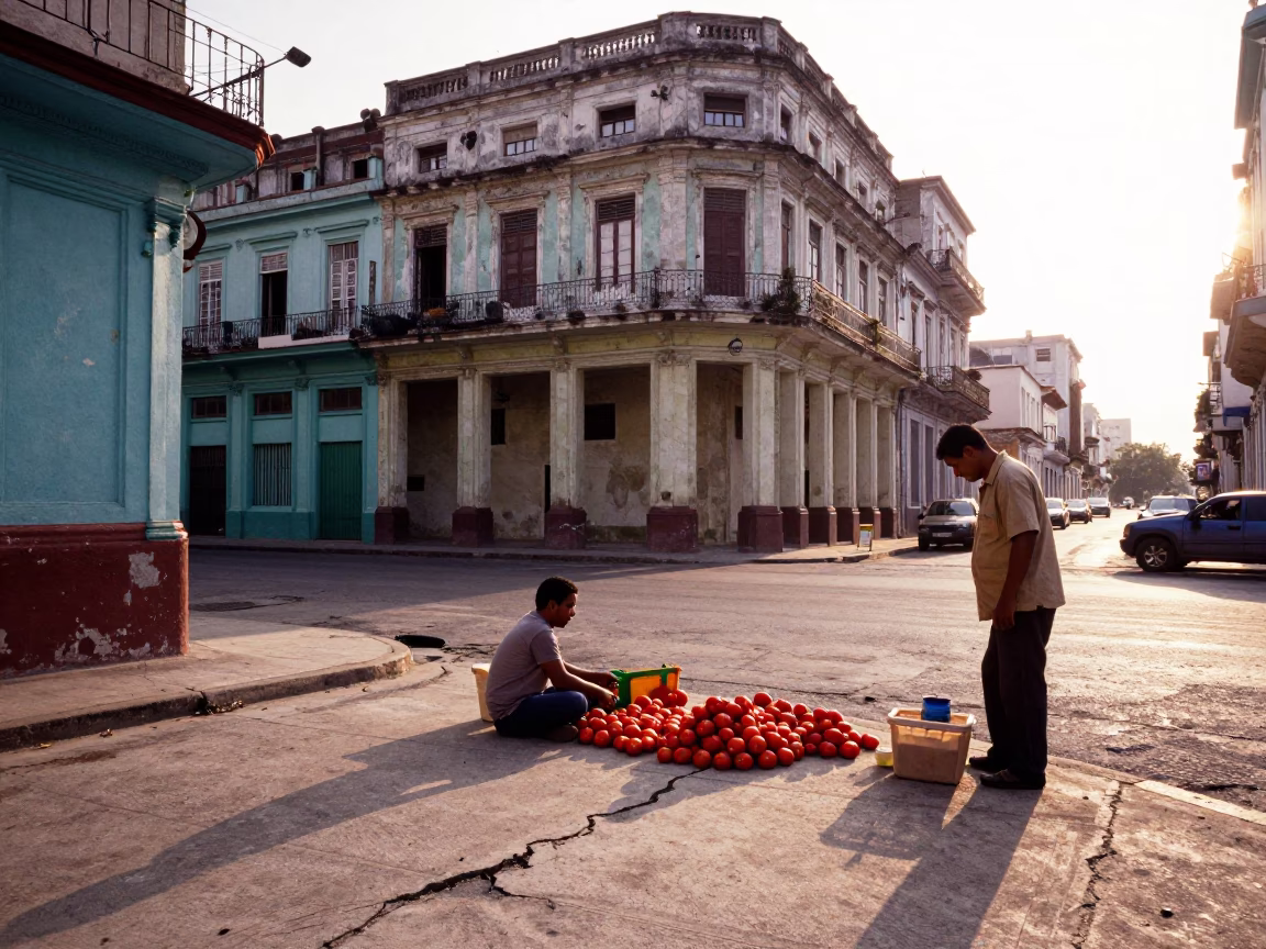 After Sunrise just after sunrise in Havana in in Havana, Cuba