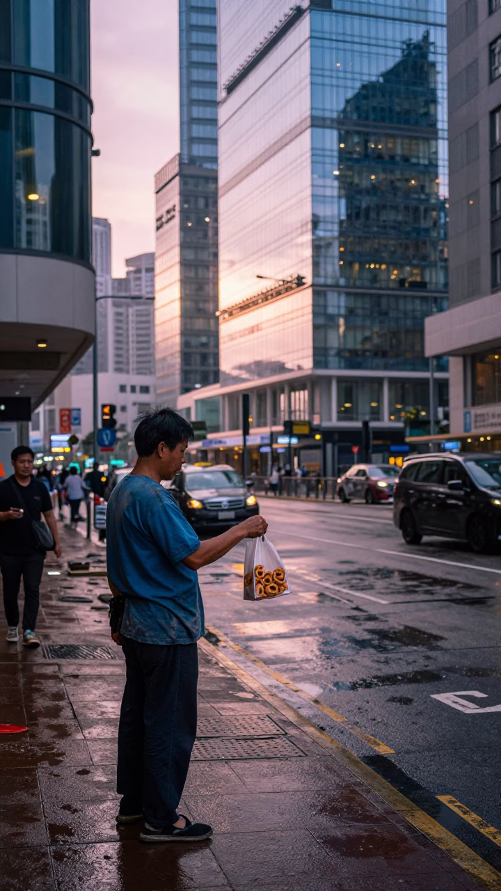 After Sunrise just after sunrise in Hong Kong in in Hong Kong, Hong Kong
