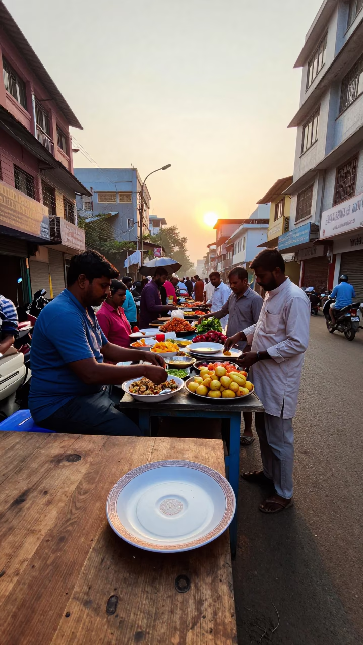 After Sunrise just after sunrise in Hyderabad in in Hyderabad, India