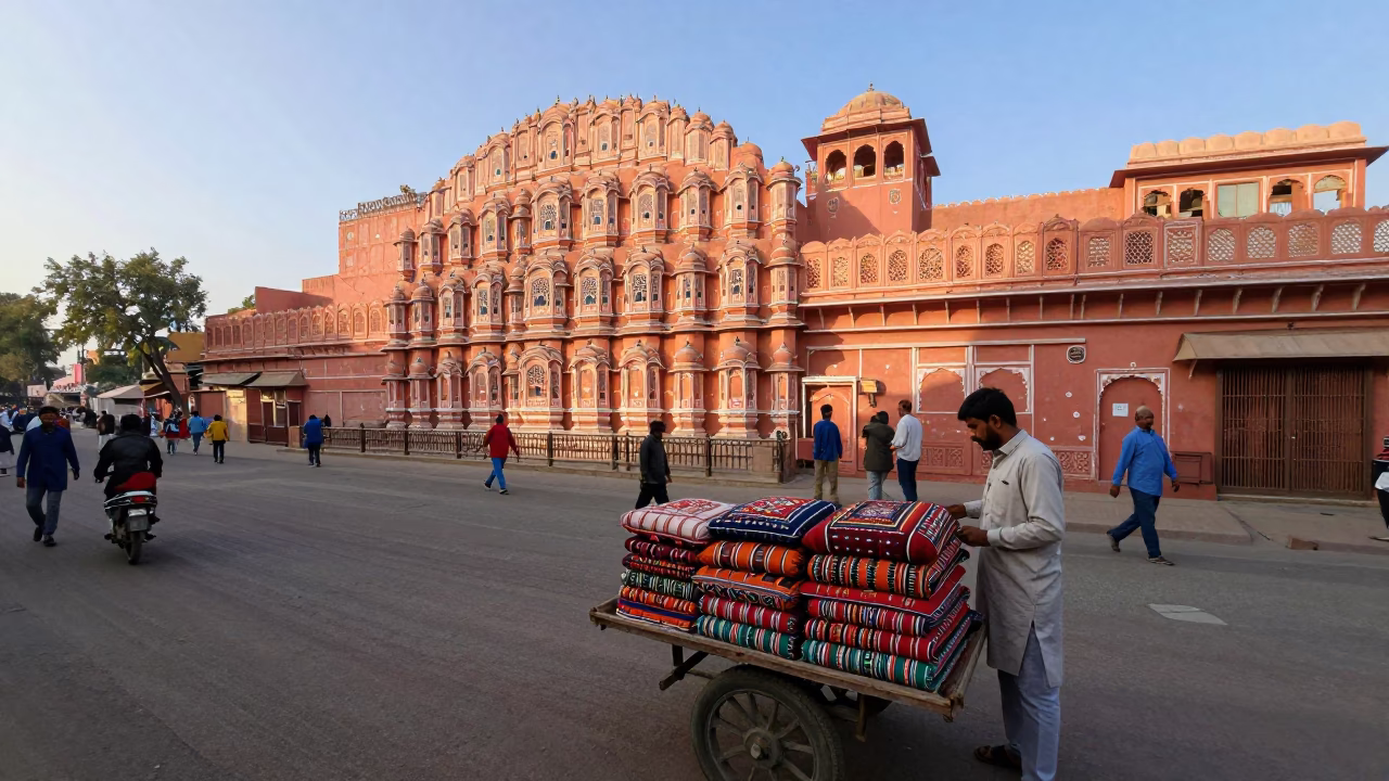 After Sunrise just after sunrise in Jaipur in in Jaipur, India
