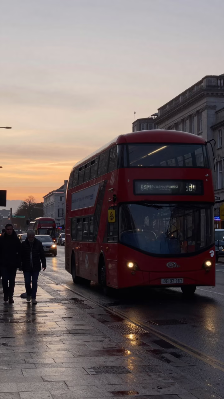 After Sunrise just after sunrise in Liverpool in in Liverpool, United Kingdom