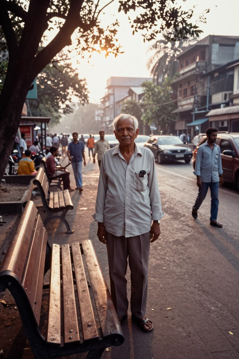 After Sunrise just after sunrise in Mumbai in in Mumbai, India