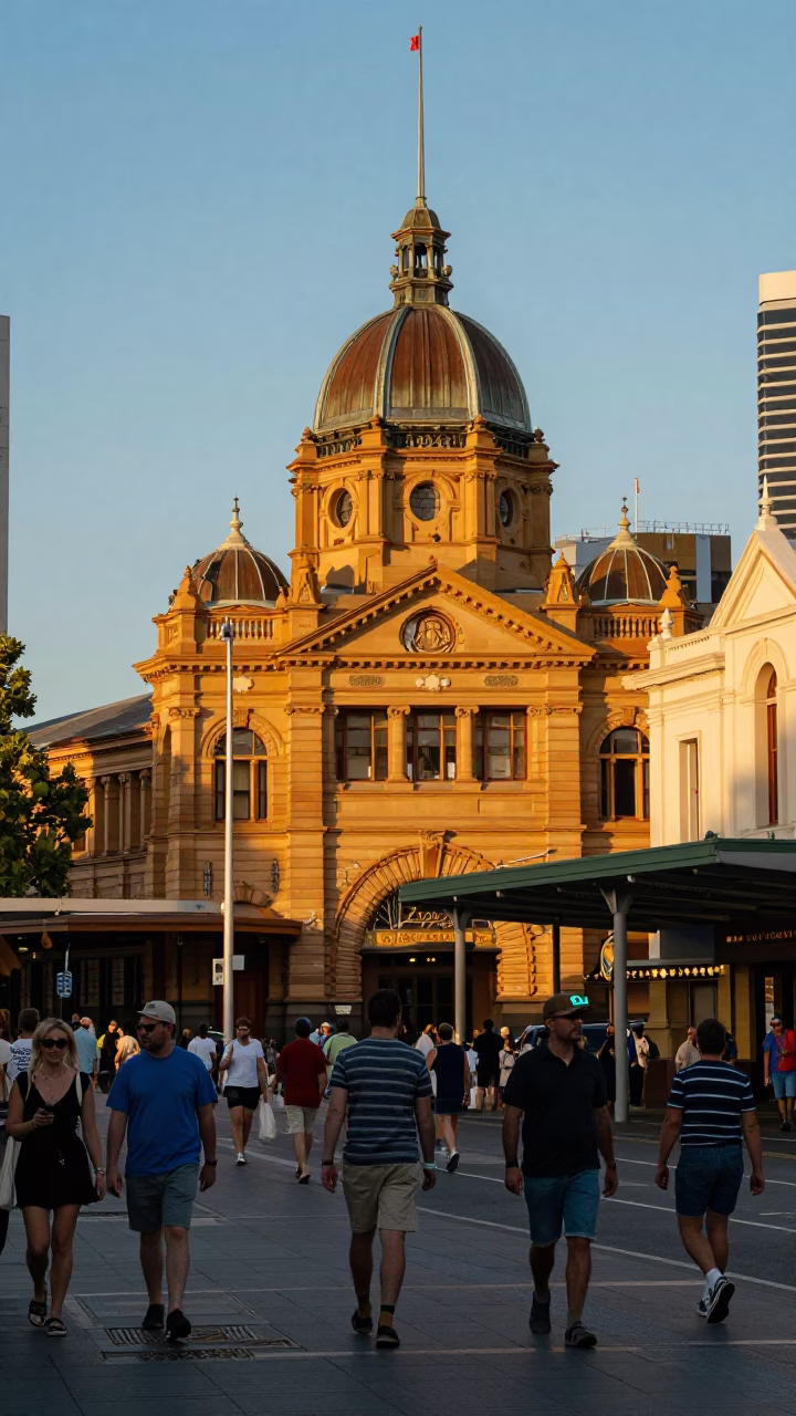 Afternoon 1970s in Adelaide at The Late Afternoon Light in in Adelaide, South Australia, Australia