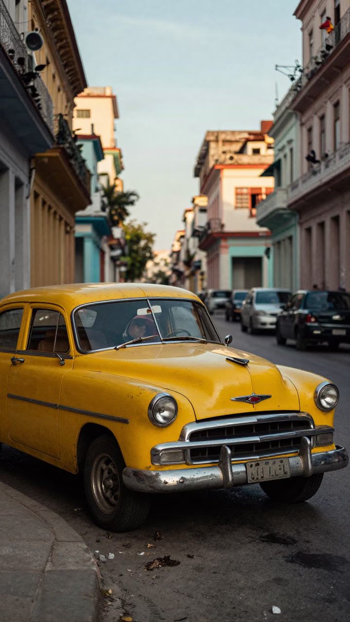 Afternoon Light at The Late Afternoon Light in Havana in in Havana, Cuba