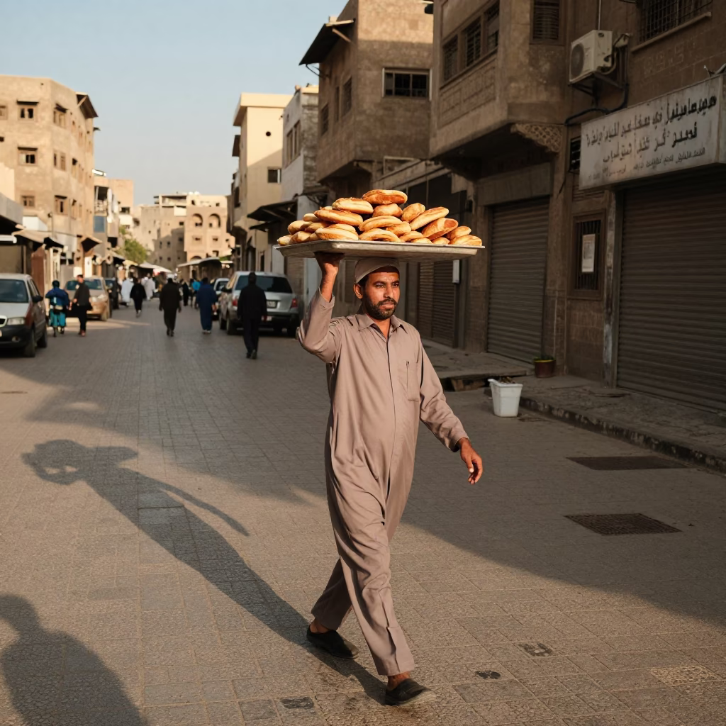 Afternoon Light in Cairo at Clear Late-afternoon Light in in Cairo, Egypt