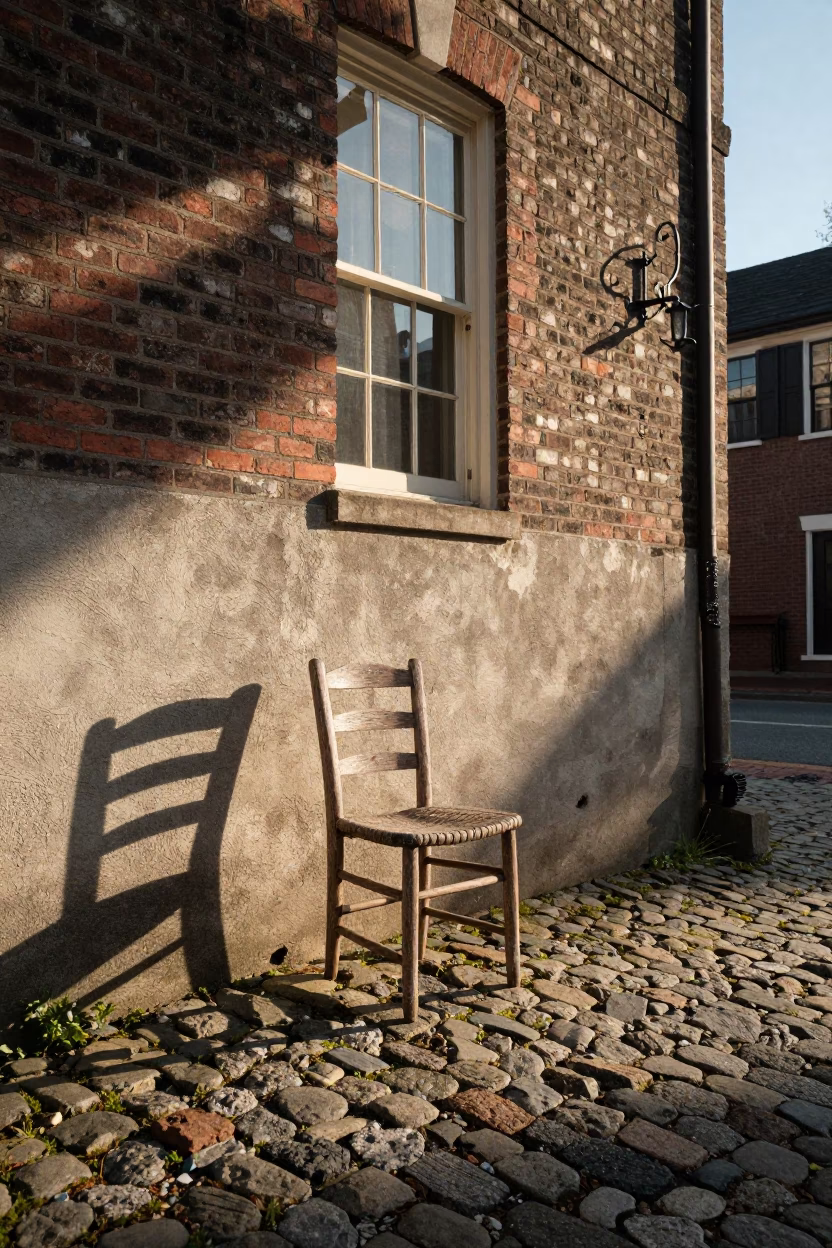 Afternoon Light in Charleston at Clear Late-afternoon Light in in Charleston, South Carolina, United States