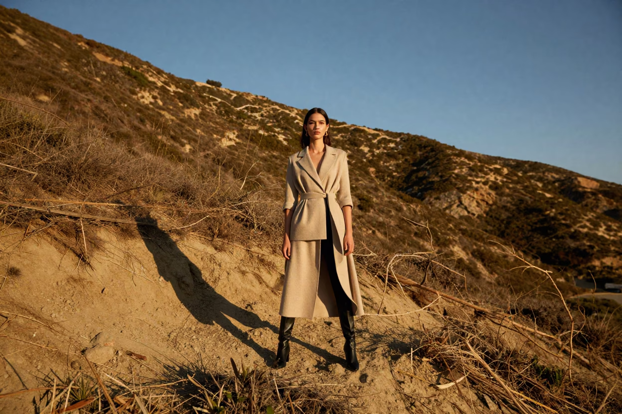 Afternoon Light in Los Angeles at Clear Late-afternoon Light in in Los Angeles, California, United States