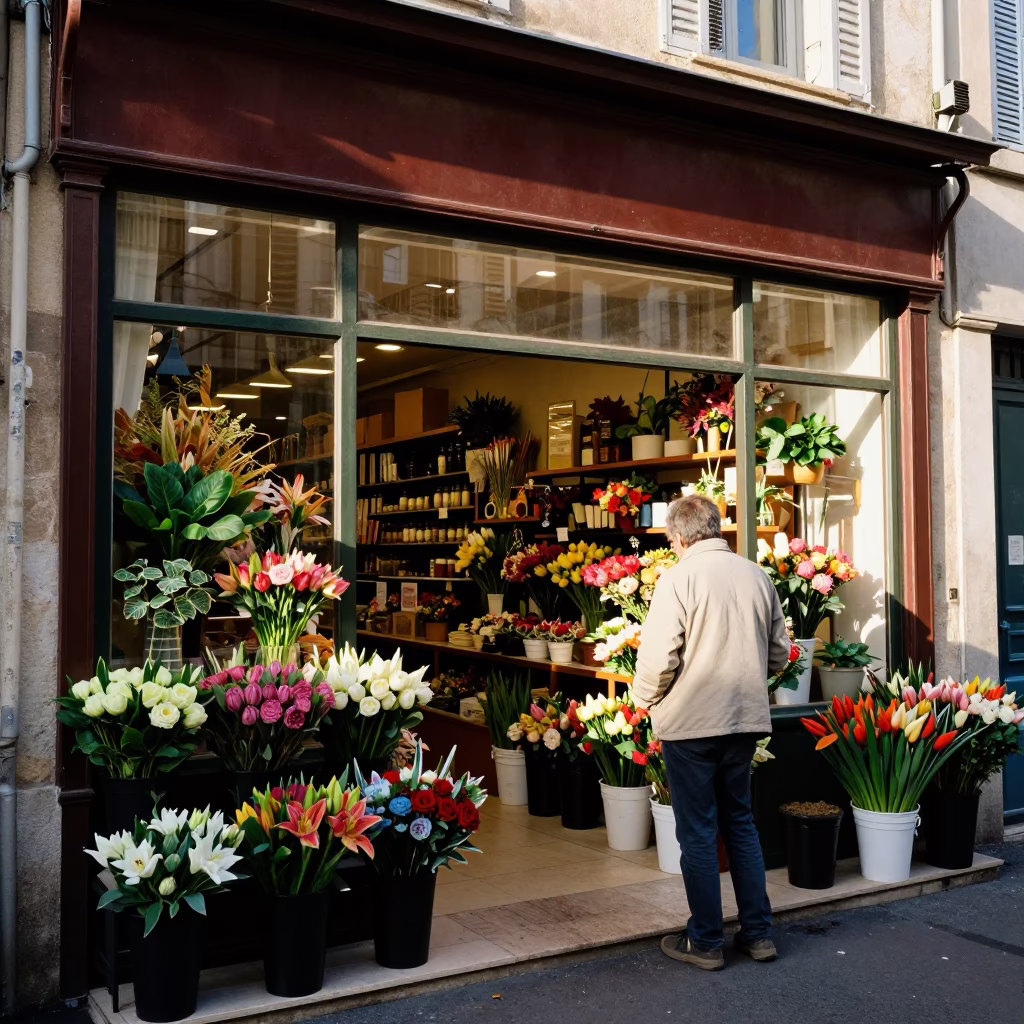 Afternoon Light in Marseille at Clear Late-afternoon Light in in Marseille, France