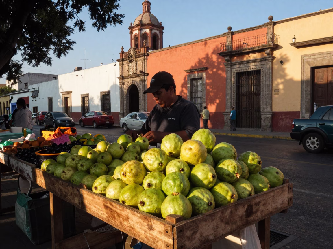 Afternoon Light in Mexico City at The Late Afternoon Light in in Mexico City, Mexico