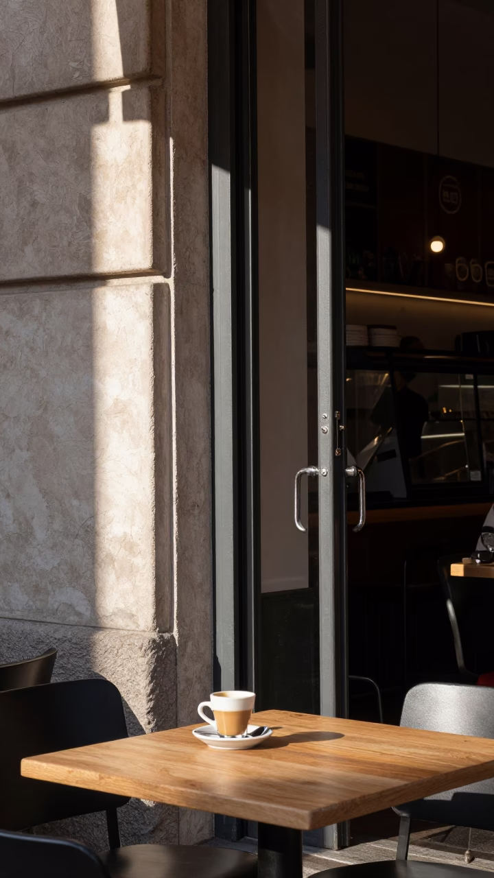 Afternoon Light in Milan at The Early Afternoon Light in in Milan, Italy
