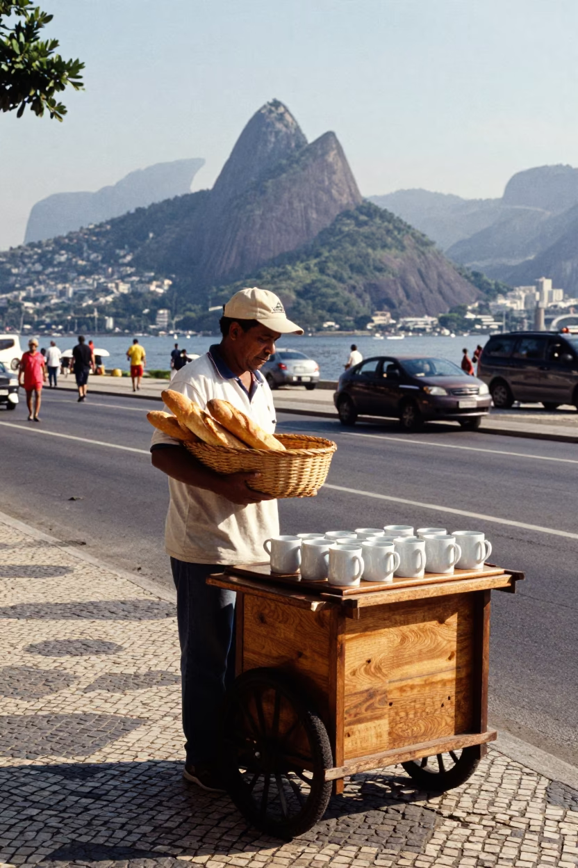 Afternoon Light in Rio De Janeiro in in Rio de Janeiro, Brazil