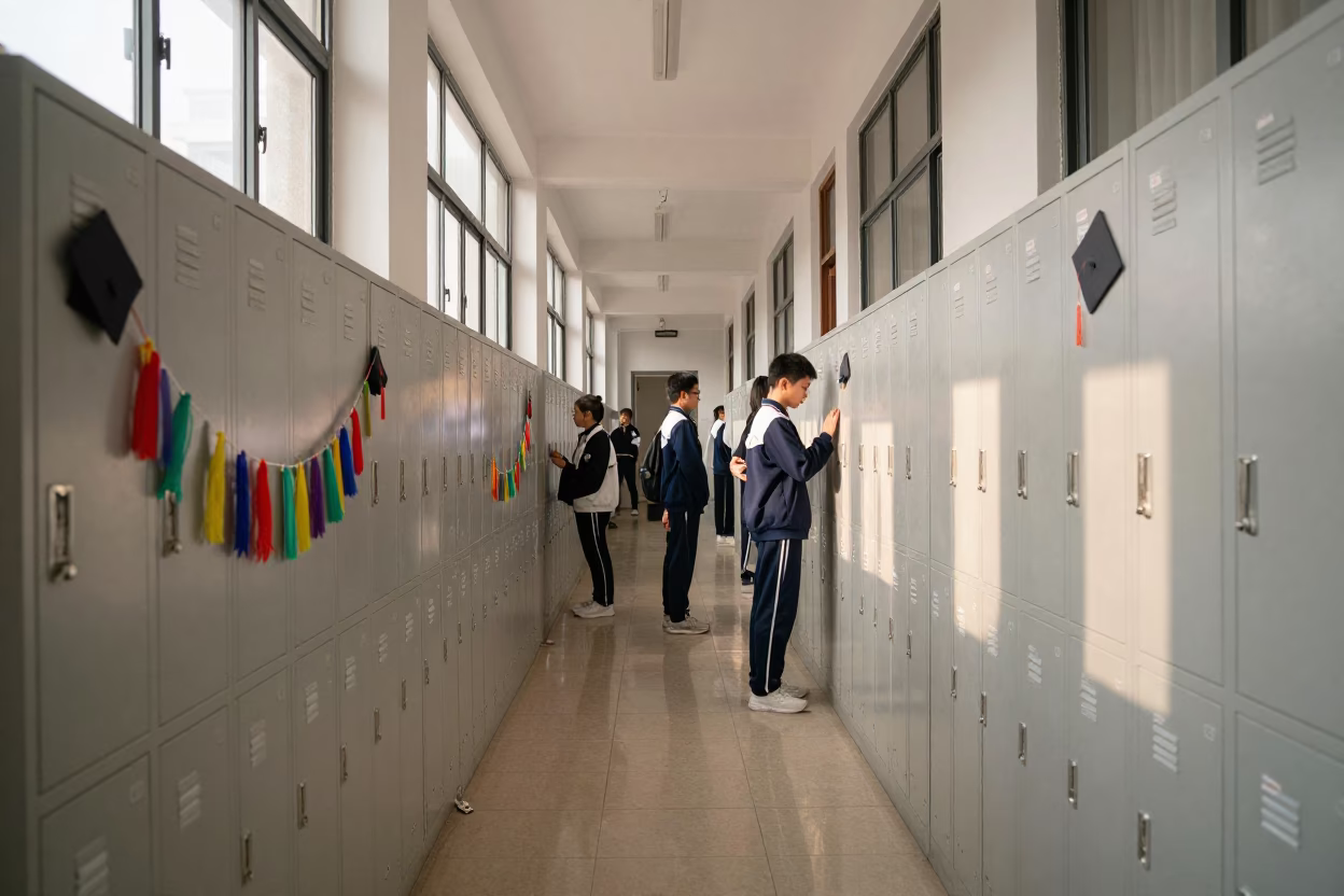 Afternoon Light in Shanghai at The Early Afternoon Light in in Shanghai, China