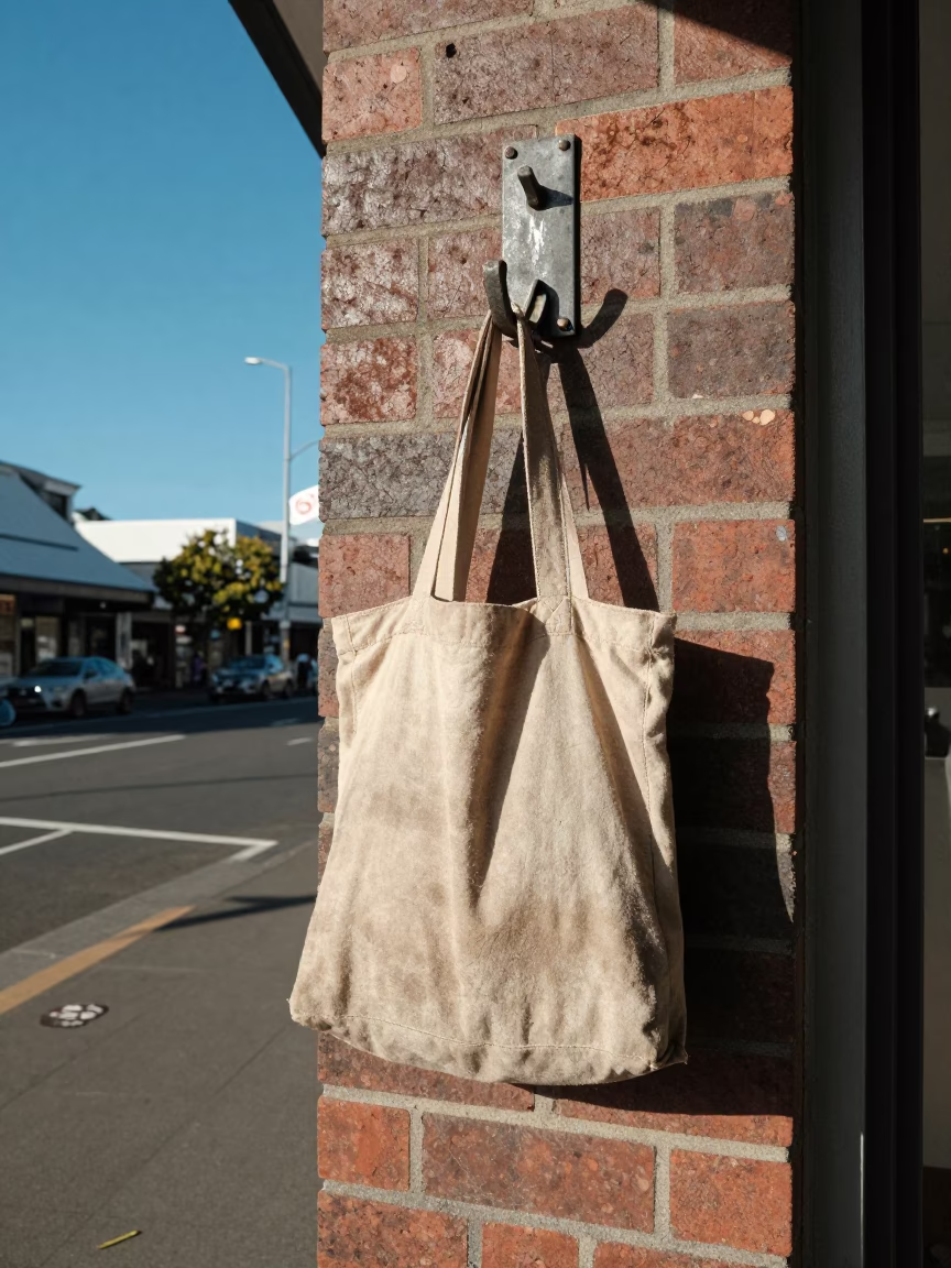 Afternoon Light on Street Corner in Auckland in in Auckland, New Zealand