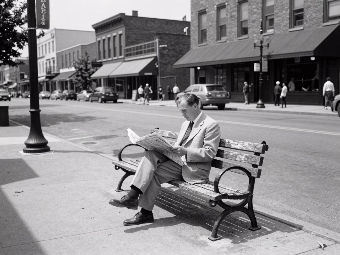 Afternoon Light on Street Corner in Nashville in in Nashville, Tennessee, United States