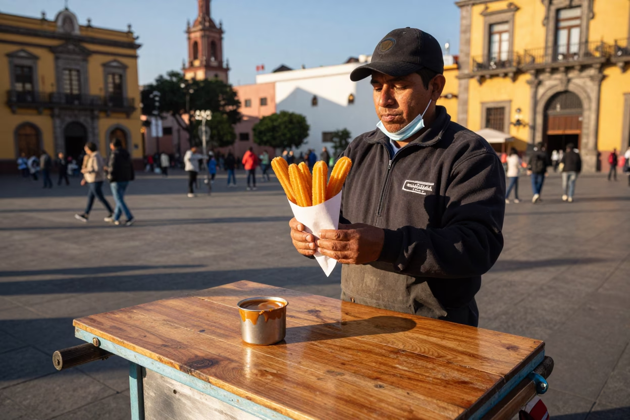 Afternoon Sunlight at The Early Afternoon Light in Mexico City in in Mexico City, Mexico