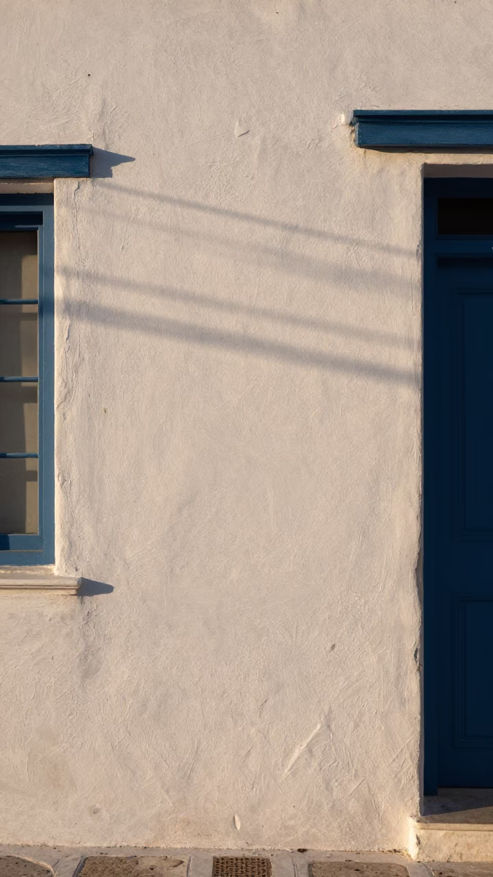 Afternoon Sunlight in Athens at The Late Afternoon Light in in Athens, Greece