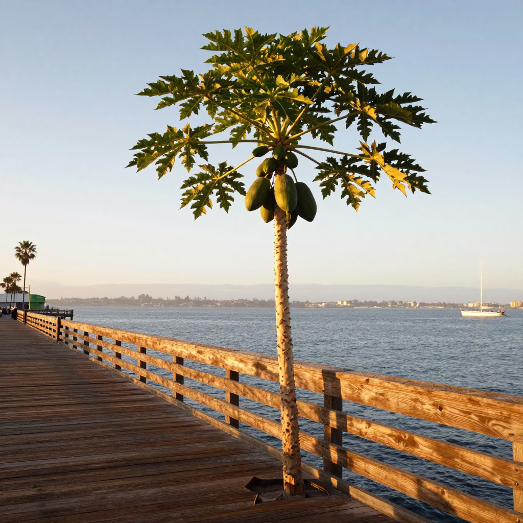 Afternoon Sunlight in San Diego at The Late Afternoon Light in in San Diego, California, United States