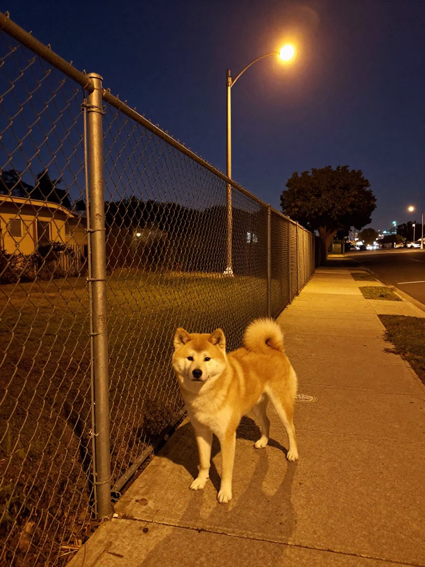 Akita Dog in Los Angeles in in Los Angeles, California, United States