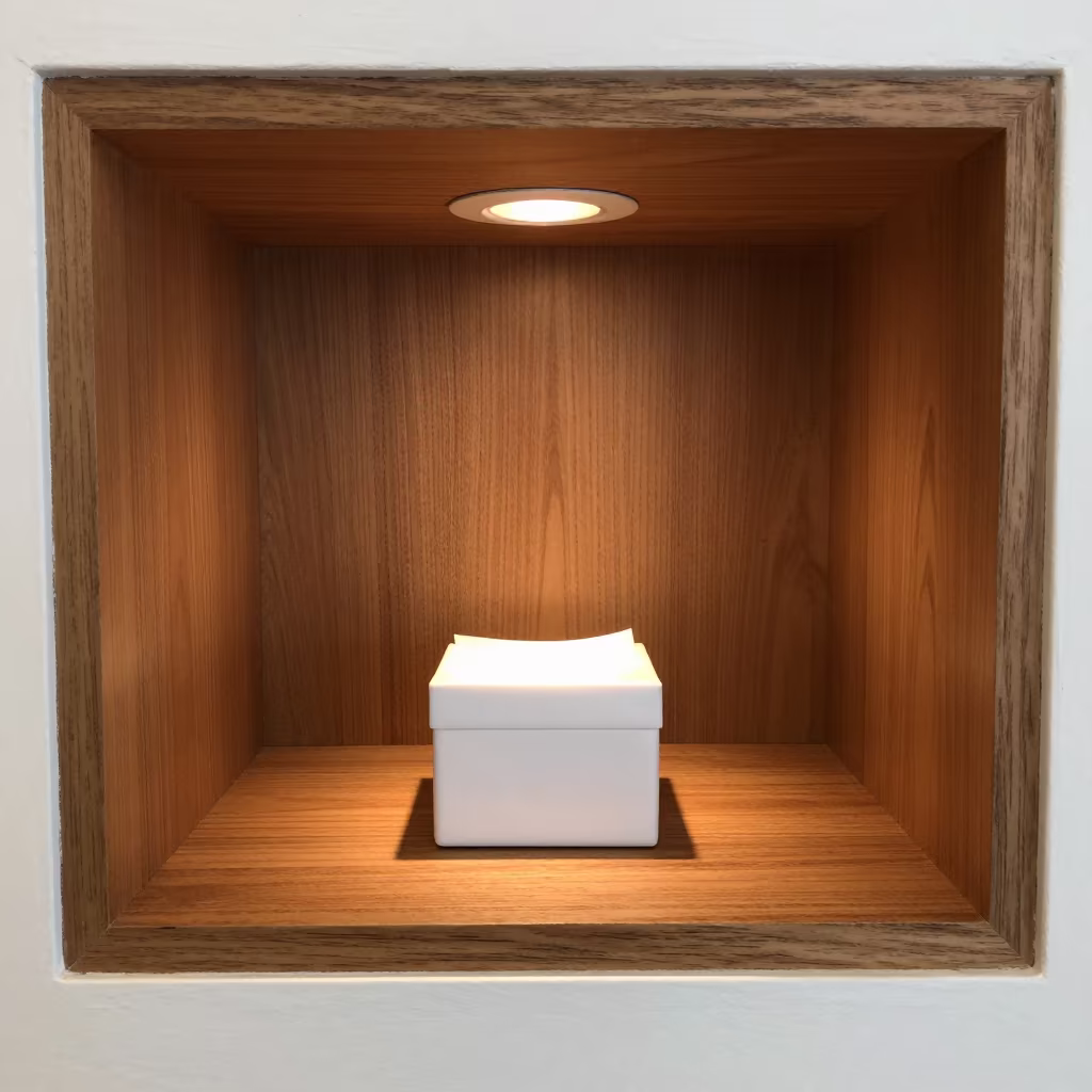 Allergy Note Box in Kuala Lumpur Banquet Hall in inside a banquet hall before service near Sri Hartamas, Kuala Lumpur